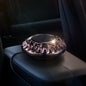 Solar-Powered Car Aromatherapy: Eco-Friendly Rotating Perfume with Durable, Antique Design & Versatile Scents